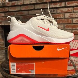 Women’s Nike Air Zoom Bella 7 Training Shoes White Bright-Crimson FZ1689-101